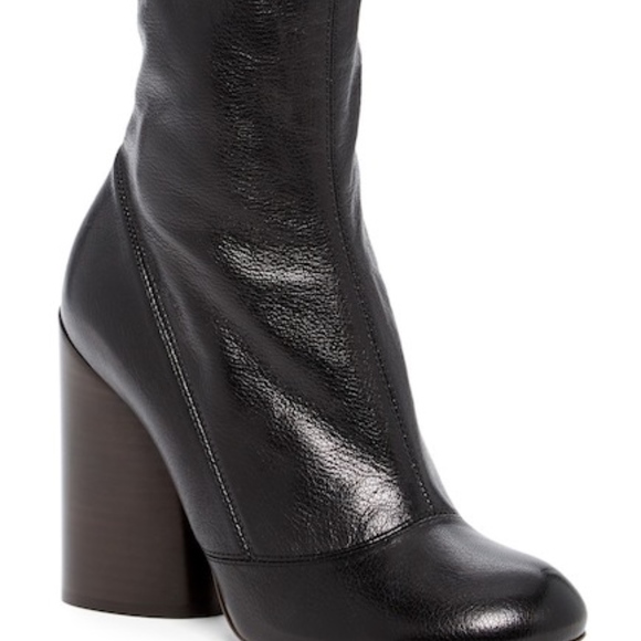 Marc Jacobs Leather Grace Ankle Boots / us 9 eu 40 - Picture 4 of 6